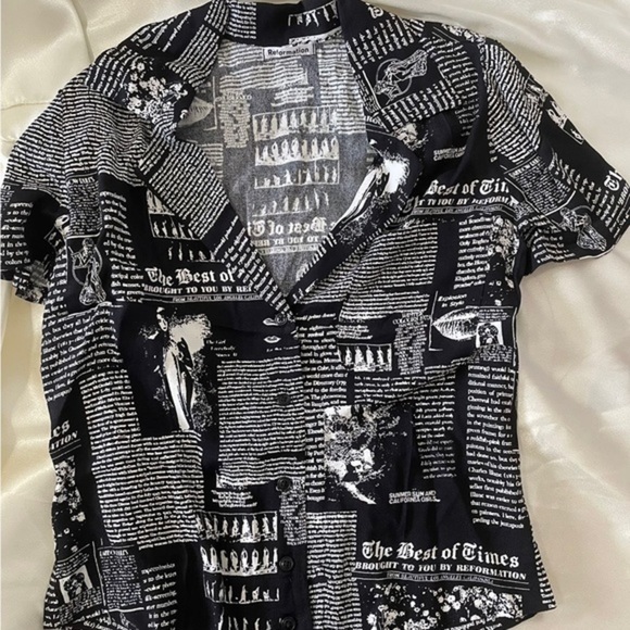 Reformation Cuba Top in Magazine *NEW* - Picture 4 of 6